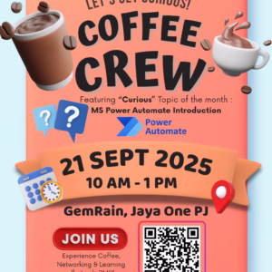 PMI Malaysia Chapter September CCC [Curious Coffee Crew]
